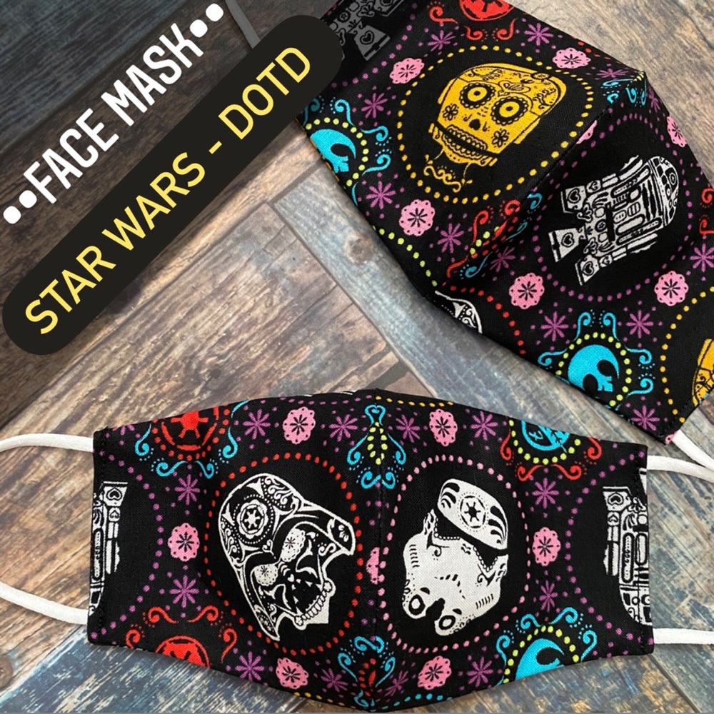 Kids Cloth Face Mask - Star Wars Day of the Dead